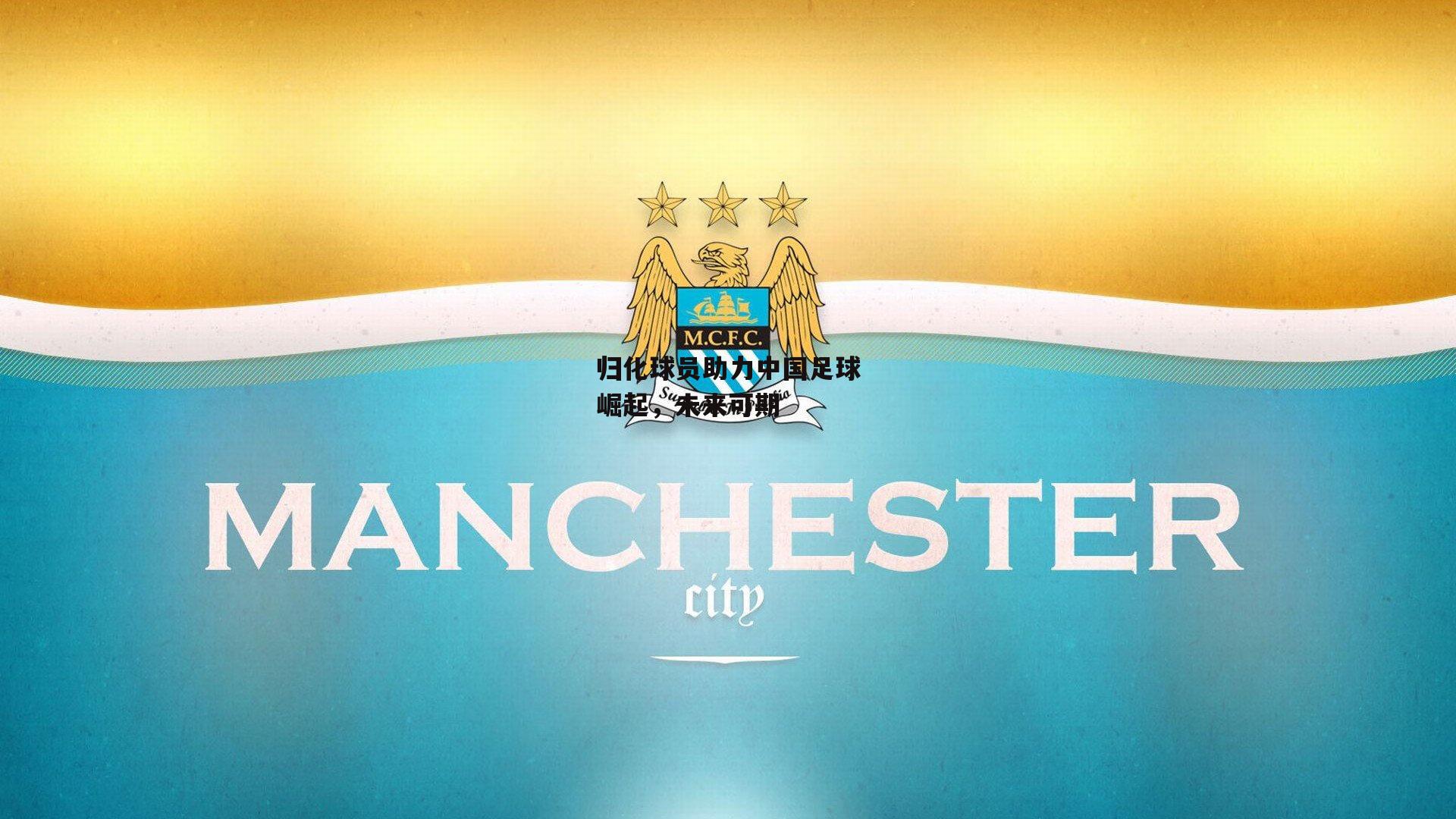 归化球员助力中国足球崛起,未来可期